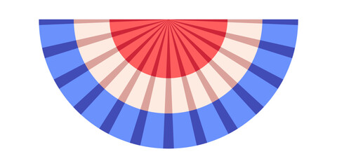 Fototapeta premium Patriotic American independence day decoration