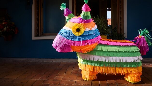 mexican pinata used in posadas and birthdays