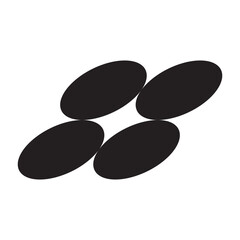 Streetwear shape element decoration. Stylish elements of brutalism, suitable for the album cover, merch, t shirt design. Vector isolated.