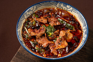 Chinese Cuisine - Spicy and Flavorful Sichuan Dish - Sichuan Boiled Beef