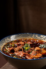 Chinese Cuisine - Spicy and Flavorful Sichuan Dish - Sichuan Boiled Beef