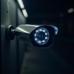 Security Camera in Dark Setting