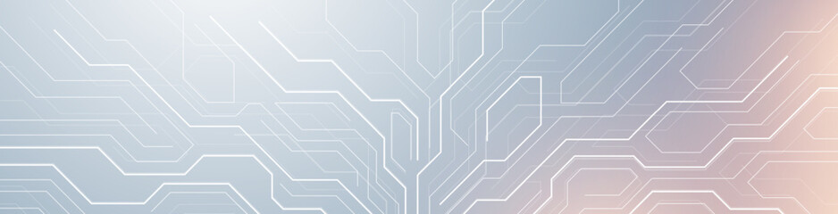 Motherboard technology abstract texture design. Creative idea AI banner concept for internet technology. Software coding. Digital concept for poster, cover, banner, header, web, presentation template.