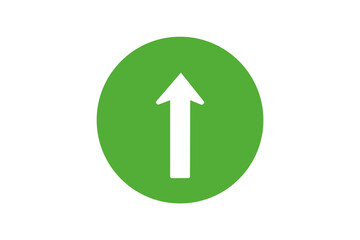 green arrow sign up side transparent background