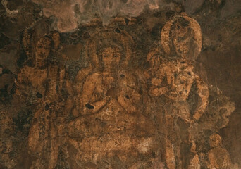 Ajanta is a Buddhist temple and monastery cave complex in India, in the state of Maharashtra. Maharashtra. India.