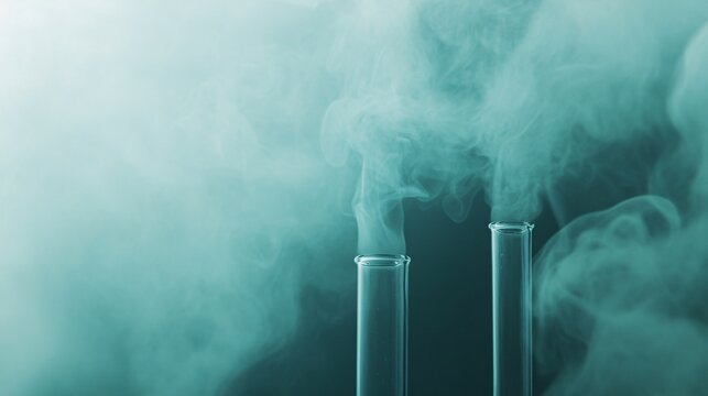 Science Background Concept with Clear Copy Space for Text Usage