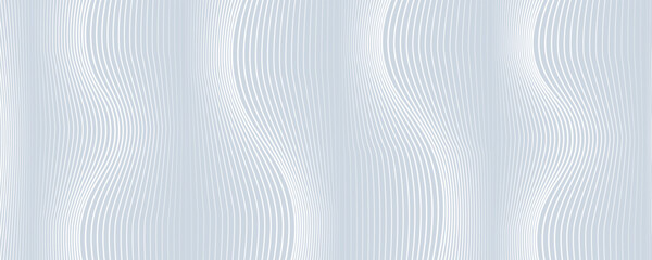 Modern abstract background with wavy lines. Digitalfuture technology concept. vector illustration.
