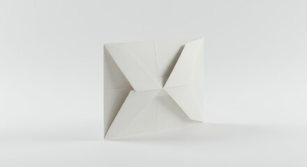 White paper food container