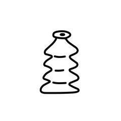 doodle vase and pot
