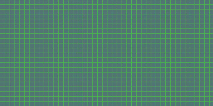 Abstract green grid pattern on a dark background, ideal for technology, data, or graph-related designs.
