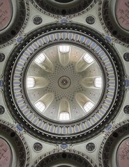 Stunning Architectural Dome Interior with Intricate Details and lightplay