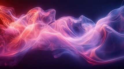 Fototapeta premium Abstract luminous shapes