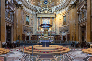 Chiesa del Santissimo Nome di Gesù (Chiesa del Gesù), mannerist and baroque styled church in Rome, Italy