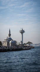 The panorama of Istanbul in Turkey