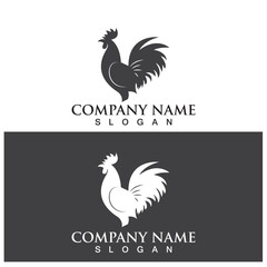 Rooster Logo Template