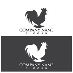 Rooster Logo Template