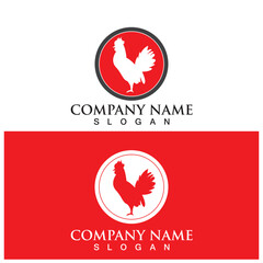 Rooster Logo Template