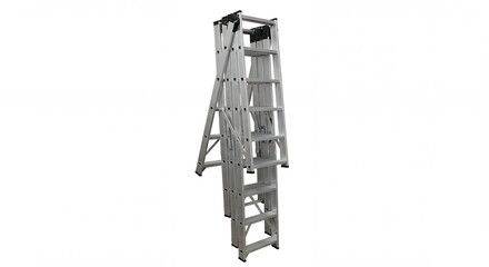 Aluminum extension ladder