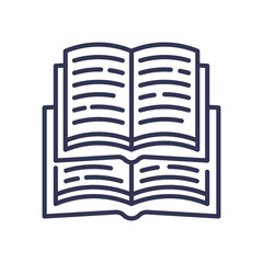 Two open books symbolize layered knowledge and learning depth.