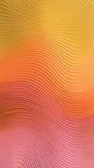 Abstract Warm-toned Waves: A Gradient of Pink, Orange, and Gold