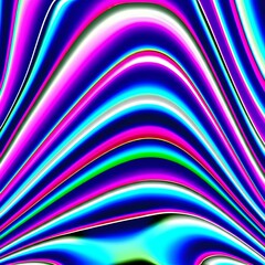 Vibrant Swirls of Color: An Abstract Masterpiece