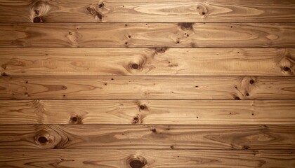 Naklejka premium Rustic Brown Wooden Planks Texture.