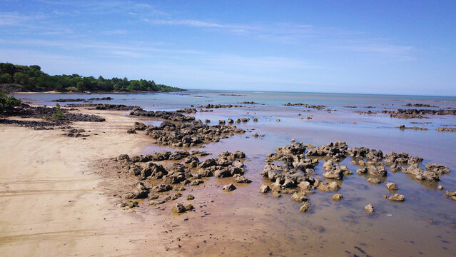 Praia Grande. Fund&atilde;o, Esp&iacute;rito Santo, Brasil.