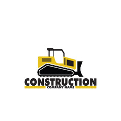 contruction transportation logo and vector