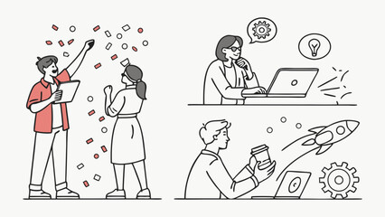Celebrating Success Teamwork, Innovation, and Startup Growth Strategies