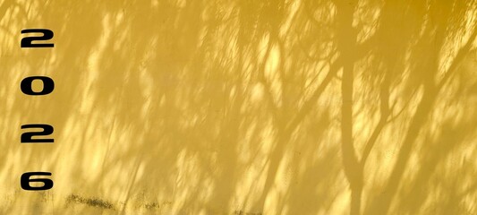 yellow background with number 2026
