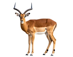 Fototapeta premium Impala Antelope with African Wildlife.