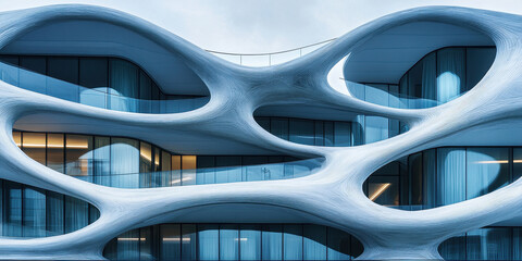 Obraz premium Stunning Architectural Design of a Modern Building