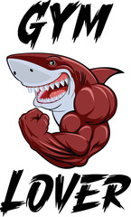 dragon with a sign of the fish t-shirt design for gym