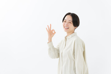 女性　ポートレート