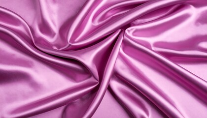 Pink Silk Drape Texture Background.