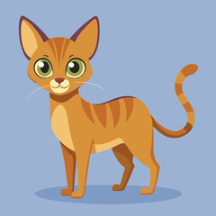 vector illustration of a cat