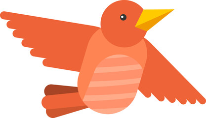 ollection of various bird species icons, vector cartoon illustration. Features swan, owl, raven, peacock, falcon, toucan, puffin.