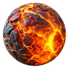 Seamless Molten Lava Texture in Ultra High-Resolution