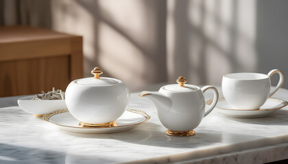 Modern Minimalist Tea Set