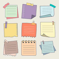 Sticky Notes Element Set