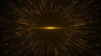 Luxury golden particles glitter spiral rotation. flying through tunnel sparkling stardust flowing. magical shimmering galaxy floor for Oscar award ceremony event luxury shiny glamorous awards ceremony - Powered by Adobe