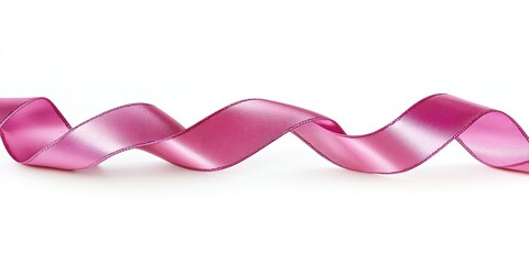 Elegant Pink Ribbon