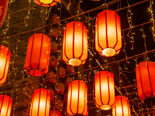 Tradition decoration lanterns of Chinese