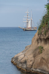Veliero al largo dell'Isola di Ventotene - Latina - Lazio - Italia