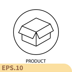 product icons  symbol vector elements for infographic web