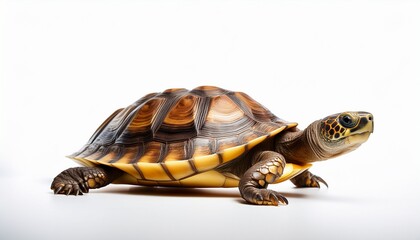 Fototapeta premium Closeup Yellowfooted Tortoise, Reptile, Shell, Nature, Wildlife, Animal, Pet, Carapace, Plastron, Tr