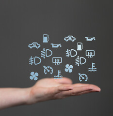 Understand your car's dashboard lights.  Learn the meanings of common warning symbols and indicators.