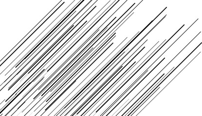 Obraz premium Diagonal speed lines on white abstract background. speed light effect. vector illustration. 