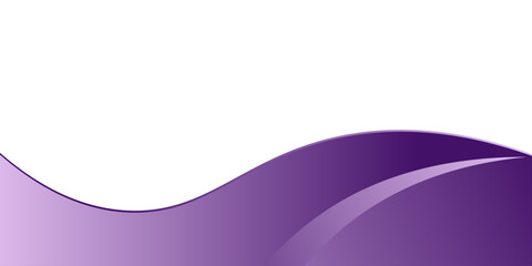 Purple curve line vector background with white paper space for background design . presentation