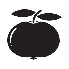 vector illustration of an apple